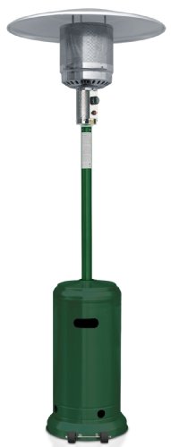 Garden Sun GS4400GN Patio Heater Propane Standing LP Gas Steel w/Accessories New, Green