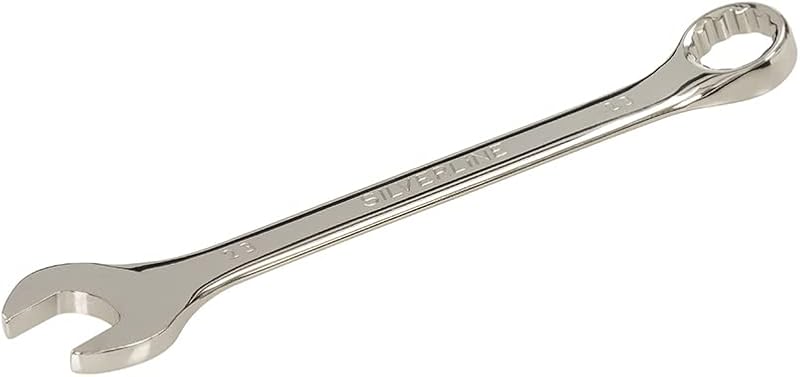 Silverline LS23 23 mm Combination Spanner Chrome Vanadium Drop Forged