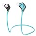 Bluetooth 4.0 Wireless Headphones In-Ear Earphones for iOS, Android Smart Phones, Bluetooth Devices (Blue)