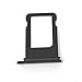 E-repair SIM Card Tray Holder Replacement for iPhone 7 (4.7'') (Black)