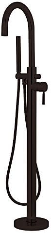 Freestanding Bathub Filler w/Shower Wand- Oil Rubbed Bronze