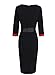 VfEmage Womens Asymmetric Neck Ruched Vintage Tunic Work Party Casual Dress 1908 Black S