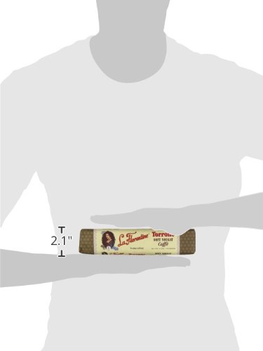 La Florentine Dark Chocolate Covered Caffe Soft Nougat