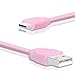 Type C Short Cords, 6-Pcs Fasgear 11CM USB C to USB 2.0 TPE Cables High Speed Charging Compatible with Galaxy S8, Power Bank, Google Pixel, Nexus 6P, LG V20, HTC 10 and More