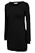 Meaneor Women's Long Sleeve Raglan Crewneck Tunic Sweatshirt Solid Top T-Shirts