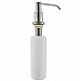Modern Built In Lotion Stainless Steel Brushed Nickel Kitchen Countertop Liquid Dish Sink Soap Dispenser Pump, Deck Mount Better Living Soap Dispenser Replacement By VCCUCINE