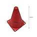 Ateman Agility Cones Sports Cones Soccer Training Traffic Cones Multi-Purpose Plastic Indoor/Outdoor Flexible Field Cone Markers for Kids Baseball Football Training, Set of 20