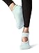 LA Active Grip Socks - 2 Pairs - Yoga Pilates Barre Ballet Non Slip (Royal Lilac and South Beach Teal)