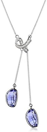 LYVD NL-02107 Fashion Alloy Diamonds Women Necklace