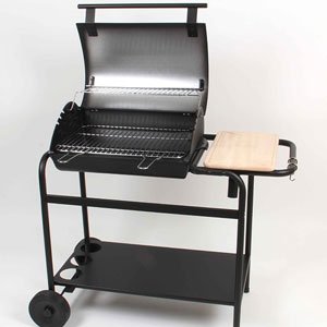 barbecue charbon avec couvercle