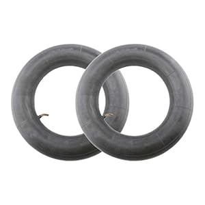 Gazechimp 2 x binnenbuis voor motorfiets 3,50-8″ rubberen slang met ventielschacht