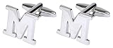 Initial Cufflinks (Alphabet Letter) by Men's Collections (M)