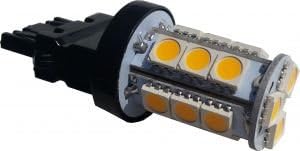 Pack of THREE (3), LED 2.5W (Eq to 25W) 12V T20 Wedge Bulb 3157 3156