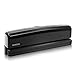 Electric 3 Hole Punch, VEYETTE Black Fast Hole Puncher 20 Sheets,Use AC or 6 AA Battery