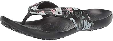 black floral crocs