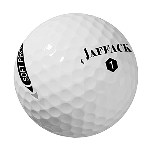 JAFFICK Golf Balls 3Layer Urethane Cover Standard Golf Balls Long Distance Increased Spin Soft
