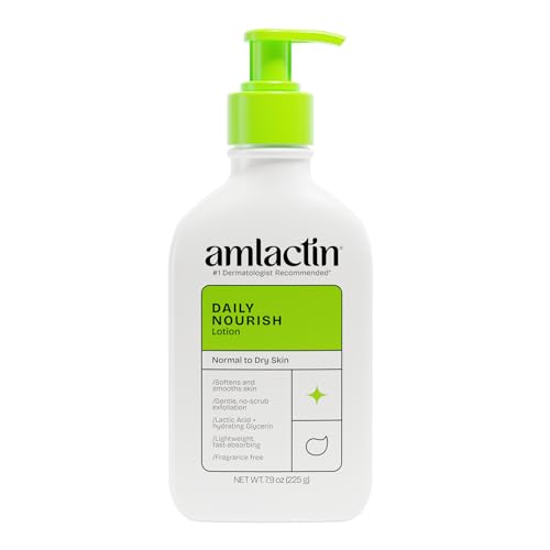 AmLactin, tägliche, feuchtigkeitsspendende Körperlotion | Sofortige Hydratation, lindert Rauheit | Leistungsstarke Alpha-Hydroxy-Therapie, sanftes Pee