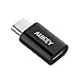 AUKEY USB-C Adapter Type-C to Micro USB Adapter for MacBook Pro, Samsung Galaxy S8, Nexus 6P 5X, LG G5 V20, Google Pixel and More