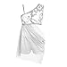 TiaoBug Kids Girls Lyrical Modern Contemporary Dance Outfits Floral Sequins Celebration of Spirit Praise Lyrical Dance Dress