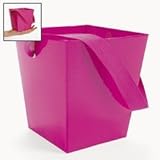 Hot Pink Cardboard Buckets