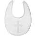 Lauren Madison boy girl Christening Baptism Unisex Infant Embroidered Bib