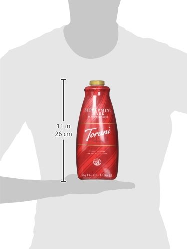 TORANI PUREMADE PEPPERMINT BARK DESSERT & DRINK SAUCE, 64 FL OZ