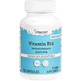 Vitacost Vitamin B-12 Methylcobalamin - 5000 mcg - 60 Capsules