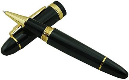 Oulekai Maoyi Jinhao Modle 159 Black Color Rolloer Ball Pen With Glod Clip