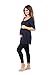 3 Pack Women's Draped Maternity Tunic by Mother Bee and Rags & Couture - Made in USA