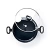 GreenPan-Skillet-Pan-with-Lid-Non-Stick-Toxin-Free-Ceramic-Skillet-Pan-Induction-Oven-Safe-Cookware-28-cm42-Litre-Black GreenPan Torino Healthy Ceramic Non-Stick 28 cm/4.2 Litre Sauté Pan, PFAS Free, Induction, Black
