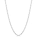14k White Gold 0.85mm Dainty Singapore Chain (14, 16, 18, 20, 22, 24 or 30 inch)