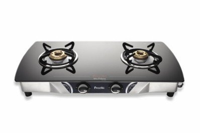 Preethi Streak - 2B Glass Top Gas Stove - Smart Ignition GTG - 009