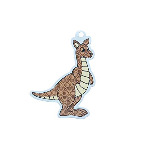 Geoswag Kenny The Kangaroo Travel Tag