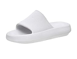 Cushionaire Women's Feather recovery slide sandals