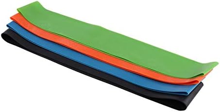 ningbao951 Elastic Resistance Band Set 4 Level Available Exercise ...