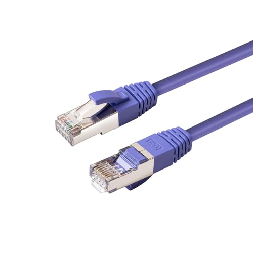 MicroConnect sstp601p 1 m CAT6 S/FTP (STP) violett – Netzwerk-Kabel (RJ-45, RJ-45, männlich/männlich, CAT6, S/FTP (STP), Violett)
