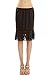 Meoldy Shop Lev Women's Double Laced Half Slip/Skirt Extender