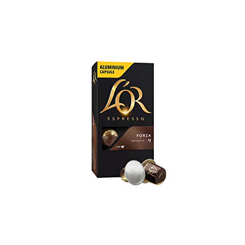 L'OR Espresso Forza Intensität 9 - Nespresso * Kompatible Kaffeekapseln - 20 Packungen mit 10 Kapseln (200 Getränke) – Bild 3