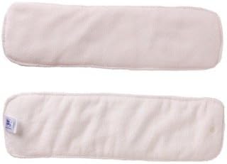 Best Booster/Training pads for cloth diapers by nuababy-twin pack-adds extra absorbent for nighttime, travel, or heavy wetters-fleecy top layer assists in toilet training.