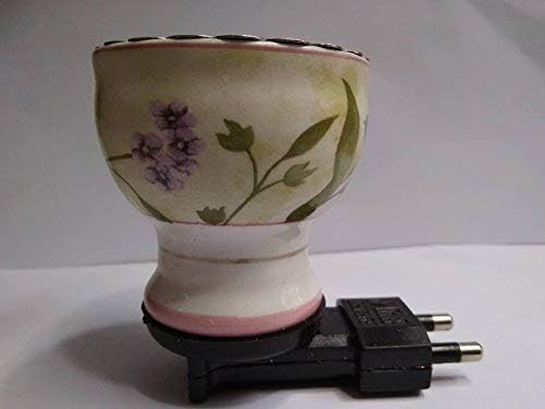 FkFashions Ceramic Dhoop Dani, Electric Burner for loban/Oodh/bakhoor/Aroma Oil (Pack of 1)