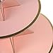 3-Tier Cardboard Cupcake Stand/Tower 2-Set (Pink)