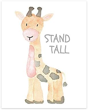 Amazon かわいい動物の壁のプリント 品質の漫画の絵画壁のための絵のための 特別な日のための印刷 バスルームのためのモダンな部屋の装飾のための浴室 の家の装飾ギフト Color F Size 40x60cm ウォールステッカー オンライン通販