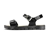 Chemistry Women's Roman Gladiator Thong Adjustable Ankle Strap Flip Flop Flat Sandals
