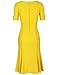 JUESE Women's 50s 60s Formal or Casual Party Pencil Dress (XL,Yellow)