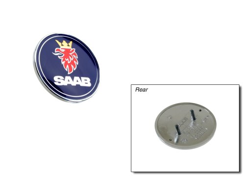 OES Genuine"SAAB" Hood Emblem - 50mm Diameter - Thumbnail 2