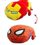 NEW! 14 inch Flipazoo Spiderman to Iron Man Plush …