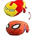 NEW! 14 inch Flipazoo Spiderman to Iron Man Plush …