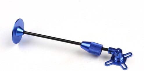CNC Aluminum Folding GPS Antenna Mount for DJI & Others - Blue