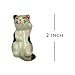 TRUEGOOD Cute Cat Chopsticks Rest Dinner Spoon Stand Knife Fork Holder, Valentine's Day Present (6Pcs Mixcolor)