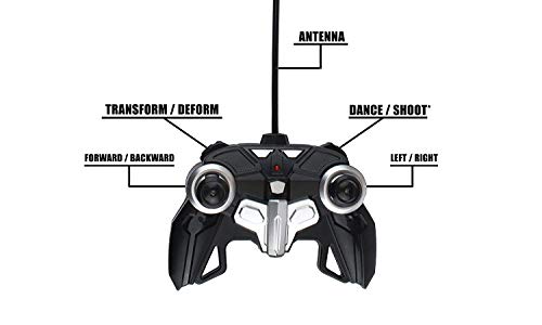image for Transformania Toys Kids RC Toy Transforming Robot Remote Control (27 M